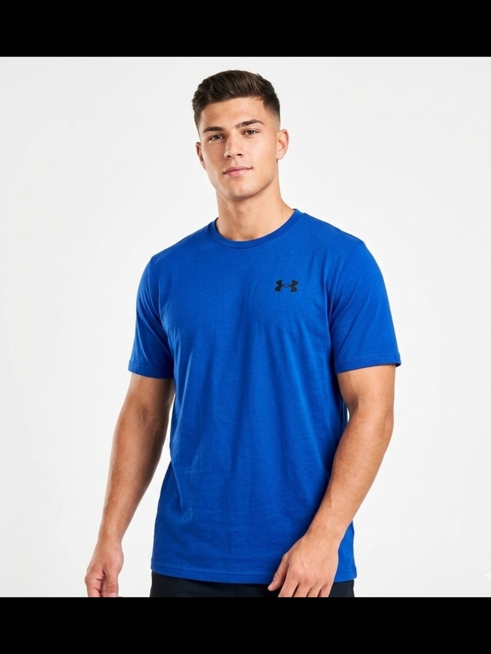 Under Armour Men's Blue Performance Crew Neck T-Shirt